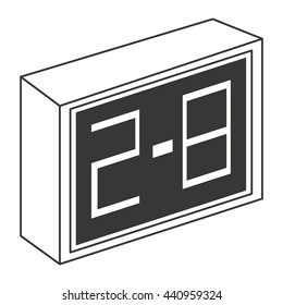grey scoreboard icon