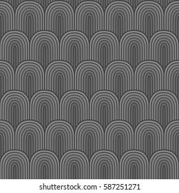 Grey seamless background, vector illustration