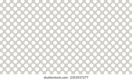 Grey seamless background with white dots