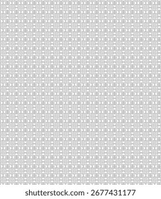 Grey seamless mosaic geometric background, abstract decorative repeating pattern, ornamental wallpaper texture design