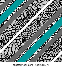 grey seamless pattern on stripe background