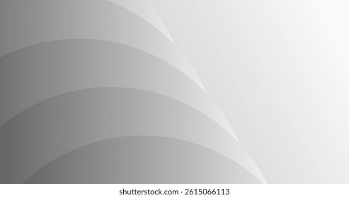 Grey shades Background with circles shapes in Different shades and thickness Abstract pattern