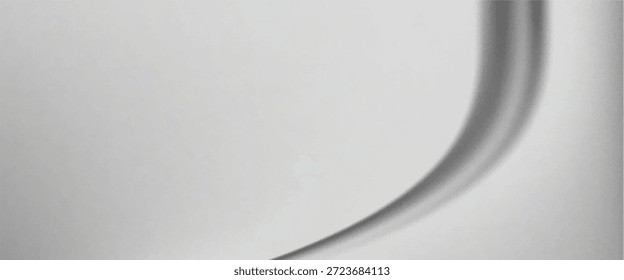 Fondo de seda gris con algunos pliegues suaves y reflejos Horizontales

