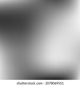 Grey Silver Smooth Aluminium Gradient Background. Empty Digital Black Vector Gradient Mesh. Watercolor Monochrome Trendy Metallic Blurred Texture. Minimal White Liquid Dark Blurry Wallpaper.