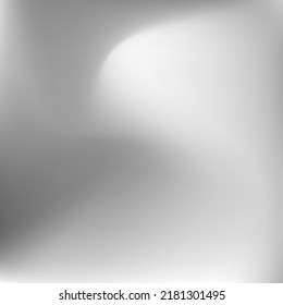 Grey Sky Dark Metallic Water Swirl Gradient Mesh. Liquid Light Blurred Fluid Blurry Texture. Dynamic Wavy Curve Soft Wallpaper. Calm Monochromatic Silver Water Aluminium Gradient Backdrop.
