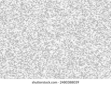 Fondo geométrico abstracto de los puntos cuadrados Pequeños grises. diseño de tecnología de Vector