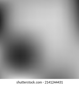 Grauer, glatter, silberner, unscharfer Hintergrund. Flüssige Wasserfarbe Metallische Leere Farbmesh. Trendy Vector Digital Aluminium Design Bild. Dunkler, minimaler, einfarbiger weißer Farbverlauf-Hintergrund.