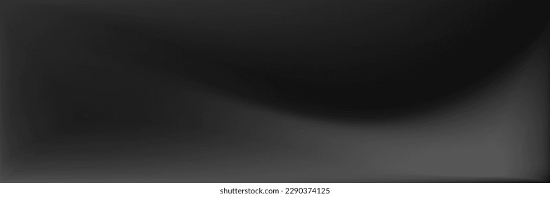 Grey Smooth Surface Illustration. Gray Water Smooth Surface Backdrop. Metallic Wavy Gradient Mesh. Alluminium  Vibrant Blurred Background. Monochromatic Natural Wavy Gradient Mesh.