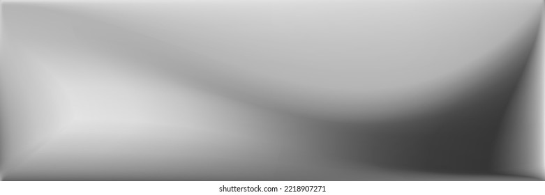 Gray Smooth Surface Illustration. einfarbiger, rosafarbener Hintergrund. Silver Wavy Gradient Mesh. Hintergrund der horizontalen Leitungen aus Aluminium. Metallisches natürliches Wavy Gradient Mesh.