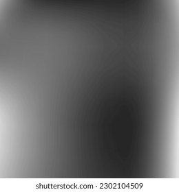 Grey Smooth Vector Metallic Blurry Background. Monochrome Minimal Black Digital Gradient Mesh. Silver Aluminium Empty Dark Gradient Background. Liquid Trendy White Watercolor Design Picture.