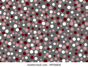 grey snow background with circles