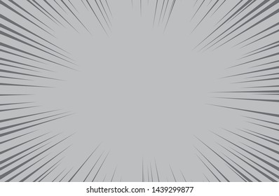 Grey speed line vector background. Abstract illustration colorful wallpaper for banner business social media advertising. comic backdrop template design. 