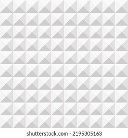 Grey square background and grey seamless pattern.