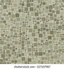 Grey square mosaic background