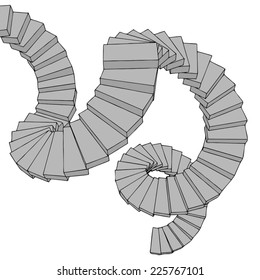 Grey stair