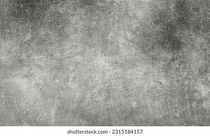 Grey stone vector texture background. Grunge abstract monochrome backdrop. Hand-drawn illustration for cards, flyer, poster or cover design. Wall. Cement. Grey stucco.