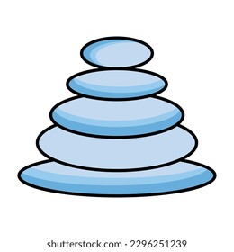 Grey Stones Fill inside vector icon which can easily modify or edit 