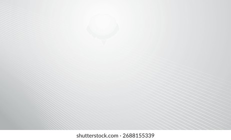 Graue Streifen Abstrakter Hintergrund im modernen minimalistischen Vektordesign mit sauberem geometrischen Muster