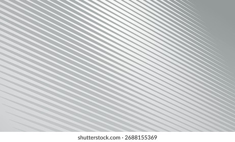 Graue Streifen Abstrakter Hintergrund im modernen minimalistischen Vektordesign mit sauberem geometrischen Muster
