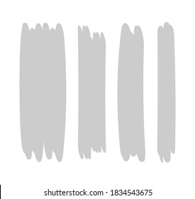 grey stripes brush paint for scribble marker, brushstroke painting grey pastel soft color, gray watercolor brush art, paintbrush gray strip paint