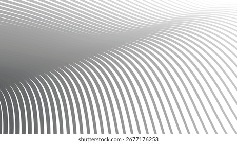 Grey stripes line abstract background design for modern digital wallpaper cover pattern and web layout