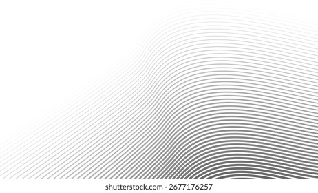 Grey stripes line abstract background design for modern digital wallpaper cover pattern and web layout