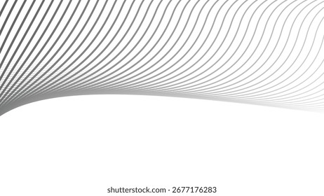 Diseño de fondo abstracto de línea de rayas grises para el patrón de cubierta de Fondo de pantalla digital moderno y diseño de Web