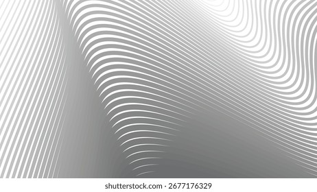Diseño de fondo abstracto de línea de rayas grises para el patrón de cubierta de Fondo de pantalla digital moderno y diseño de Web