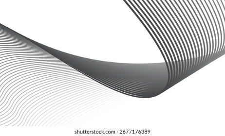 Grey stripes line abstract background design for modern digital wallpaper cover pattern and web layout