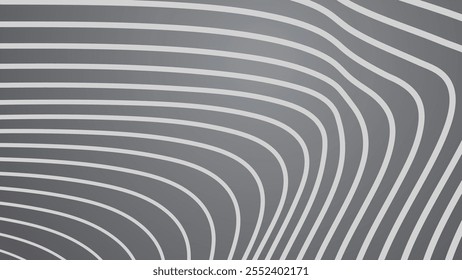 Grey stripes line wave abstract pattern background for backdrop or fabric style