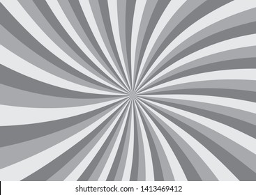 Grey sunshine colorful vector background. Abstract sunburst design wallpaper for template business social media advertising.