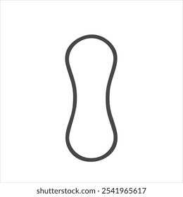 Grey tampons computer graphic art
