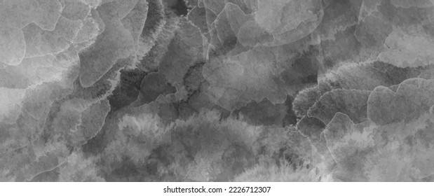 Textura gris para el fondo. Vector acuarela ilustración a mano para tarjetas, volante, afiche o diseño de portada. Superficie gruesa de piedra. Fondo monocromo.