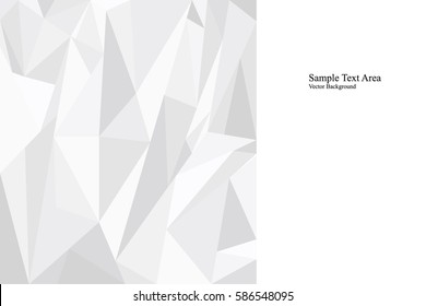 Grey texture on white. Vector background