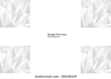Grey texture on white. Vector background