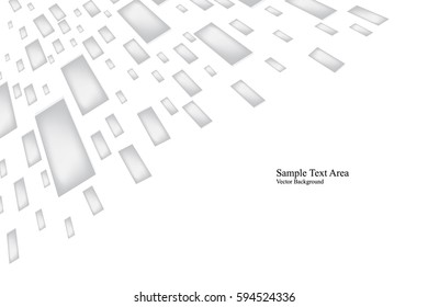 Grey texture on white. Vector background