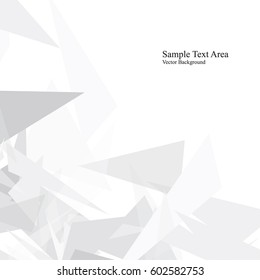 Grey texture on white. Vector background