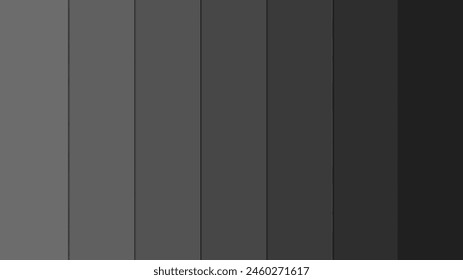Grey texture. Shades of grey background. Grey lines with shadows. Grey cutout paper stripes.