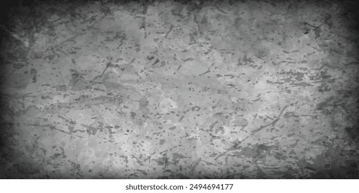 Fondo de pared de hormigón gris texturizado. VECTOR