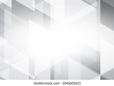 Grey theme abstract isometric background, technology concept, data connection concept, EPS10 vector illustrator with copy space.