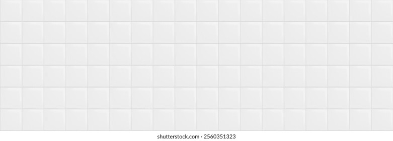 Grey tile design for wall and floor. Architecture vector background. Square ceramic tiled grid pattern