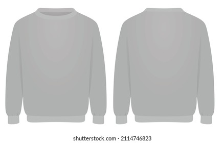 Grey top blazer. vector illustration 