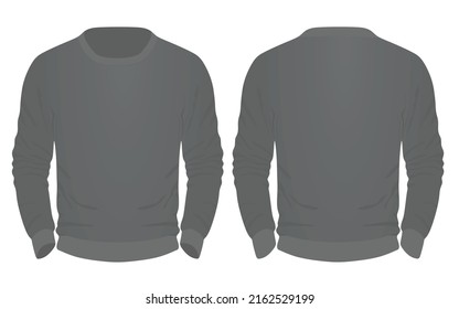 Grey  top blazer. vector illustration 