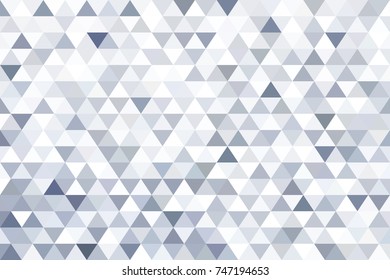 Grey triangle abstract background. Original vector illustration.