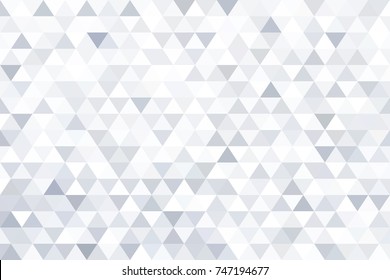 Grey triangle abstract background. Original vector illustration.