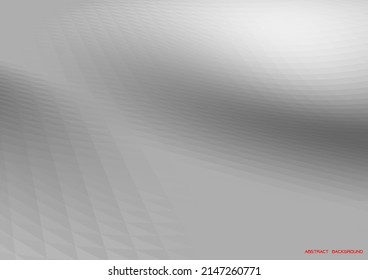 Triángulo gris abstracto con fondo de degradado y luz suave
