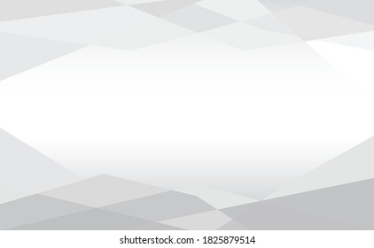 Grey triangular abstract vector background