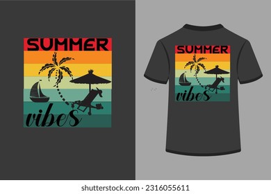 grey t-shirt retro vector design illustration