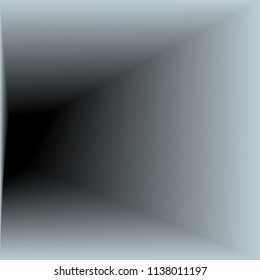 Grey tunnel background. Vector.