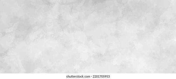 Grey vector watercolor art background for poster, cover, banner, flyer, cards, invitation card. Watercolour monochrome backdrop. Hand drawn marble texture. Stucco. Cement. Stone vector template.	
